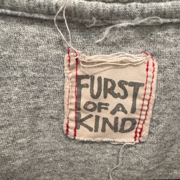 CROP Gray and Red Indiana IU Basketball Shirt - Picture 2 of 3